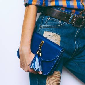 Blue Woman Bag