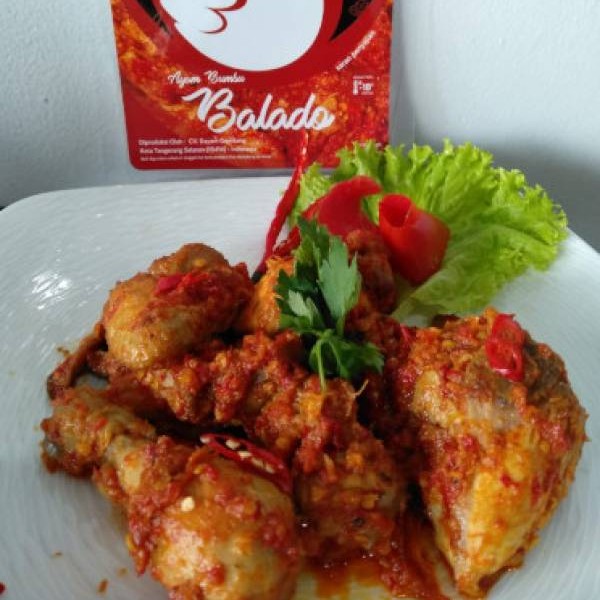 Nasi Ayam rica rica / Balado - Frozchick - Saudagarfrozen.com