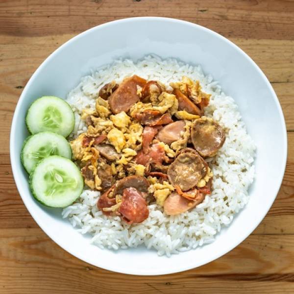 Nasi Tumis Telor Spesial (Monster Shaker)