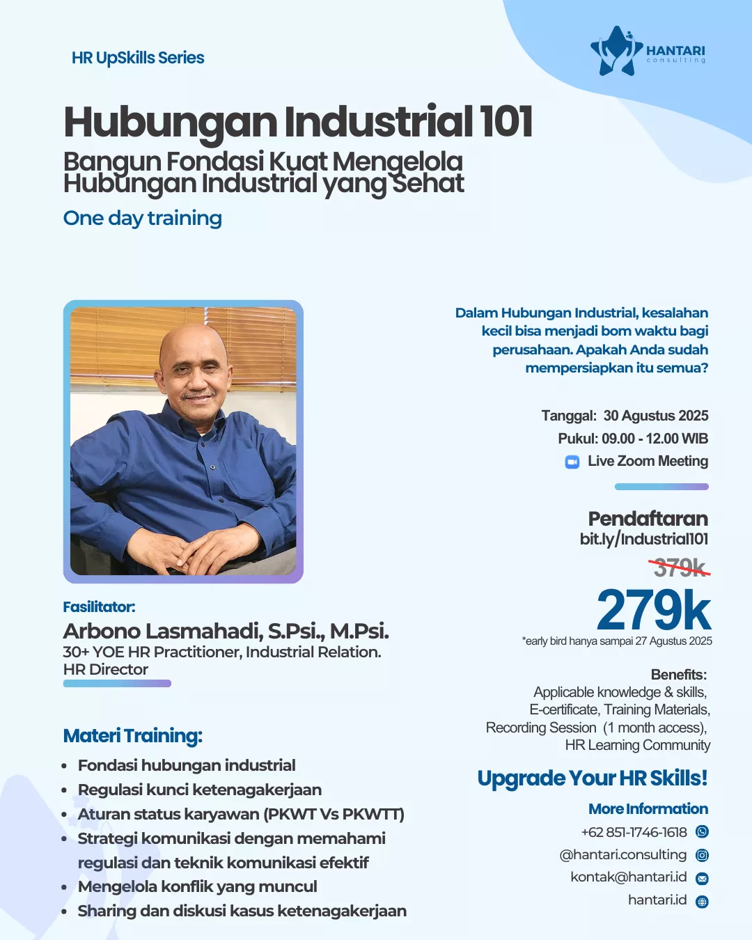 30 Agustus 2025Hantari UpskillS Series #3