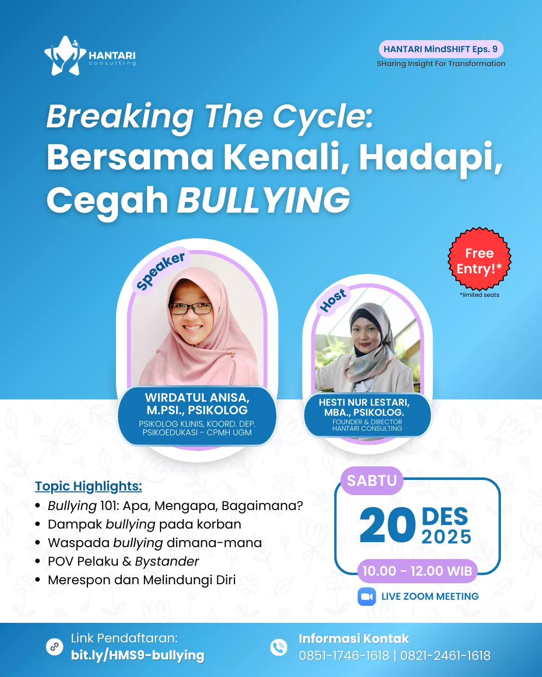 20 Desember 2025Hantari MindSHIFT Eps. 9﻿